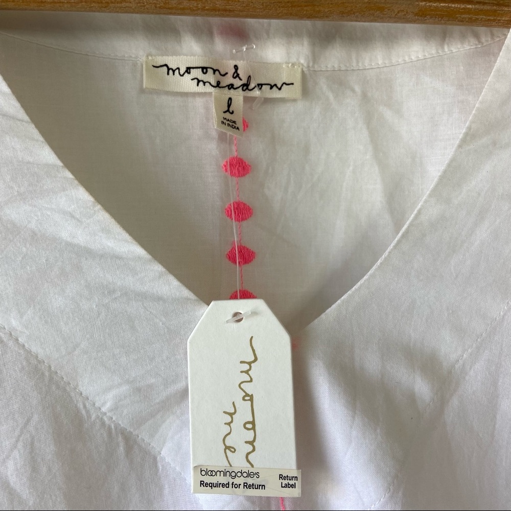 Moon & Meadow Bloomingdales embroider tunic dress - Picture 5 of 7